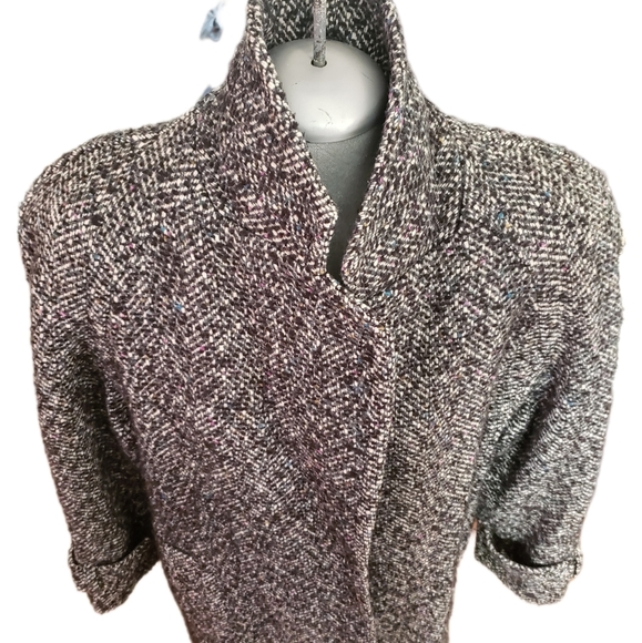 30% Wool Vintage S.B.II BY BITTERMAN Wool Blend Peacoat (M) - Picture 3 of 15